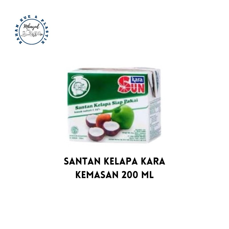 

Kara Sun Santan Cair 200ml