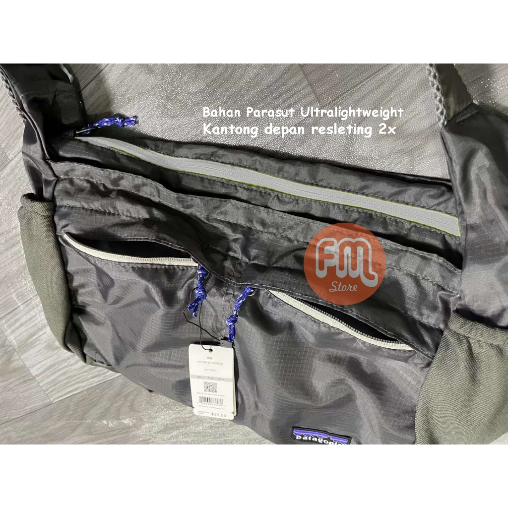 HOT PRODUCT Tas Selempang PATAGONIA MESSENGER Medium / Selempang Outdoor PTG Lipat