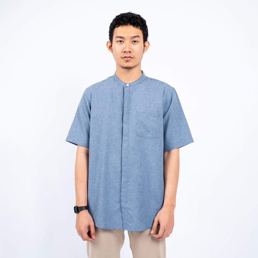 Hisyam Kemeja Pria Koko Pendek Maheer