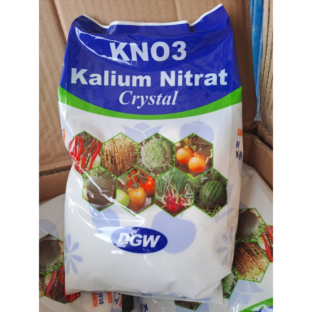 PUPUK KNO3 PUTIH CRYSTAL 2kg Kalium Nitrat DGW