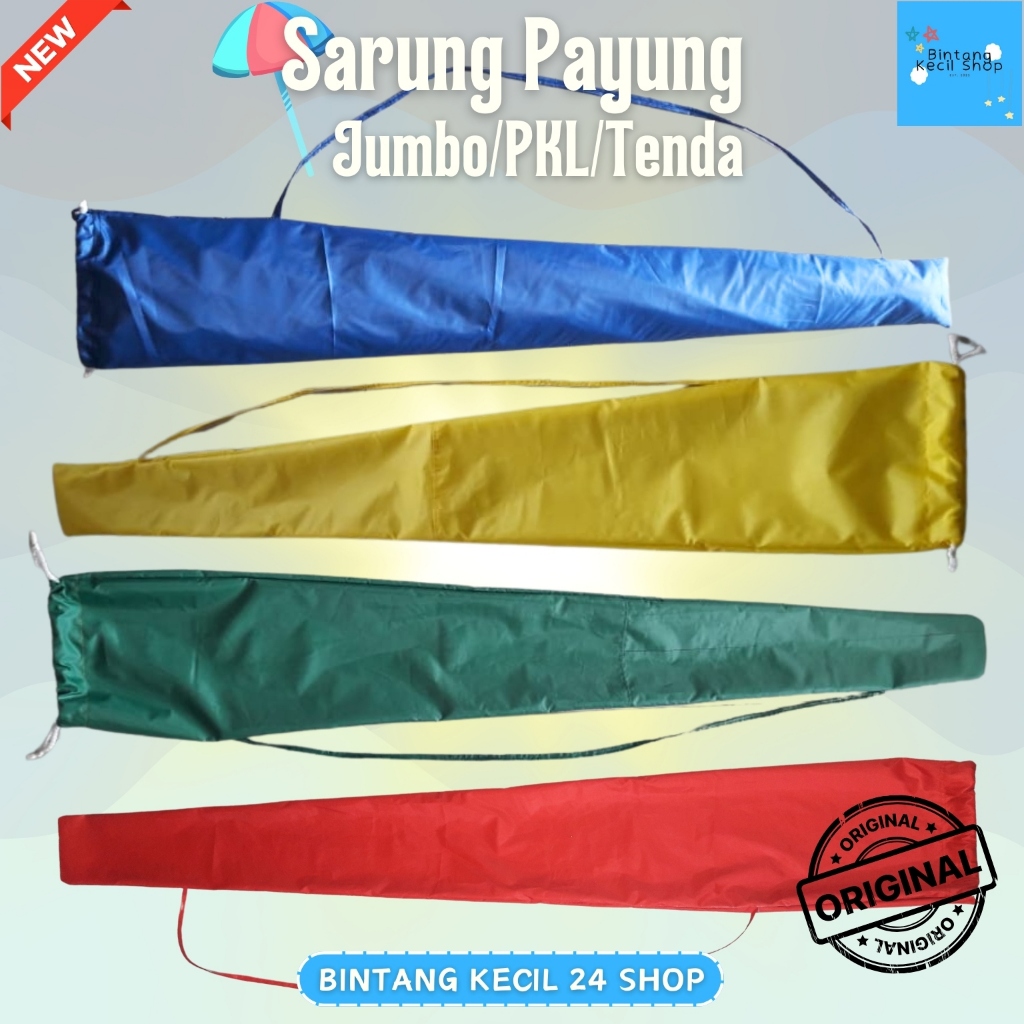 SARUNG PAYUNG BESAR/ PAYUNG JUMBO/PAYUNG PEDAGANG KAKI LIMA/BUNGKUS PAYUNG