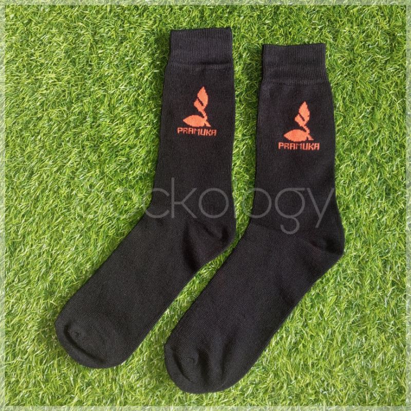 Kaos kaki pramuka betis merk Barbels (high quality) tunas kelapa SD SMP SMA JUMBO
