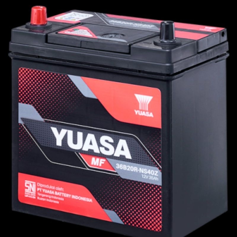 Aki mobil kering Yuasa NS 40Z 12V 35Ah