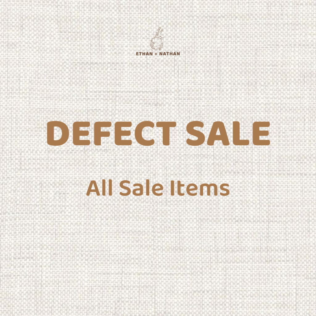 Ethan + Nathan Defect Sale / Bedong Bayi / Diaper Bag Defect Sale