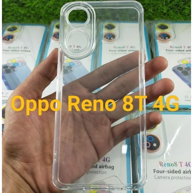 Softcase silikon Oppo Reno 8T 4G / Clear Case bening Casing full pelindung