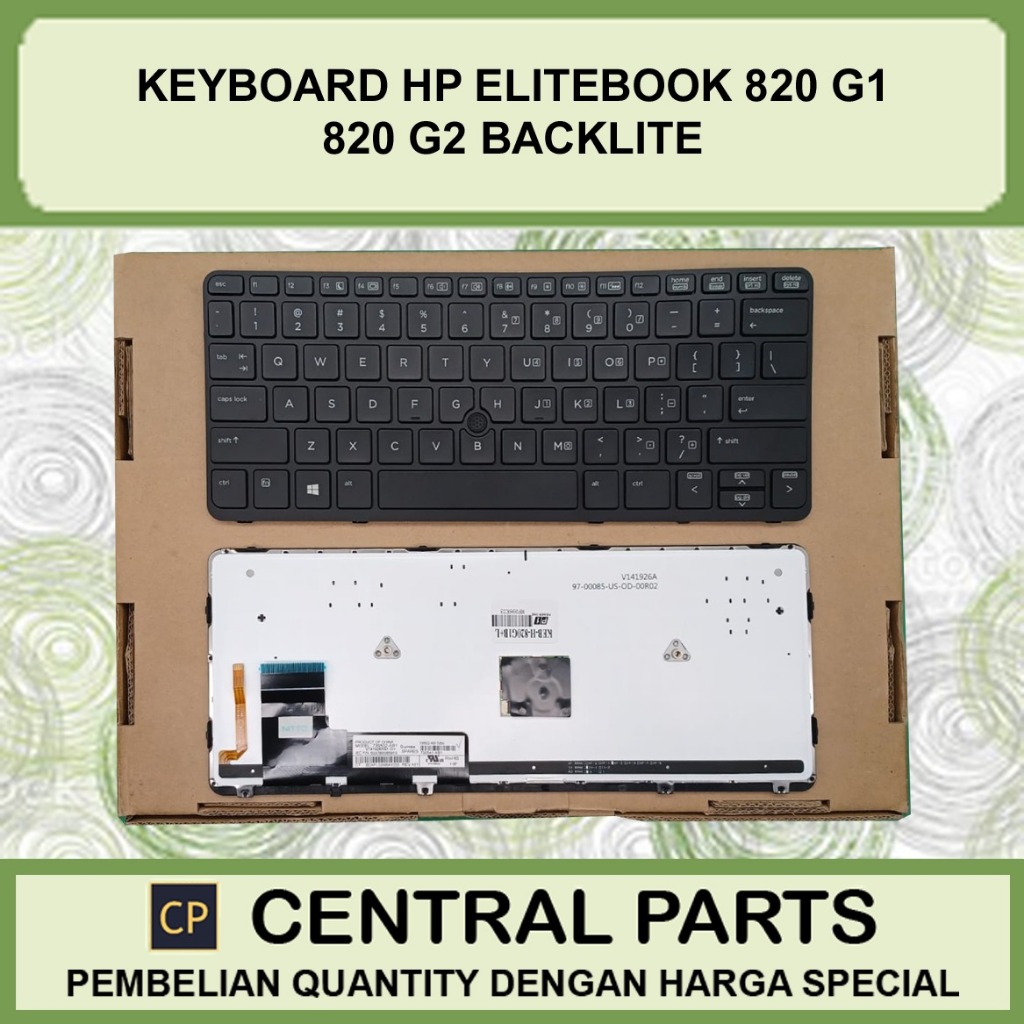 Keyboard HP Elitebook 820 G1 820 G2 Backlite