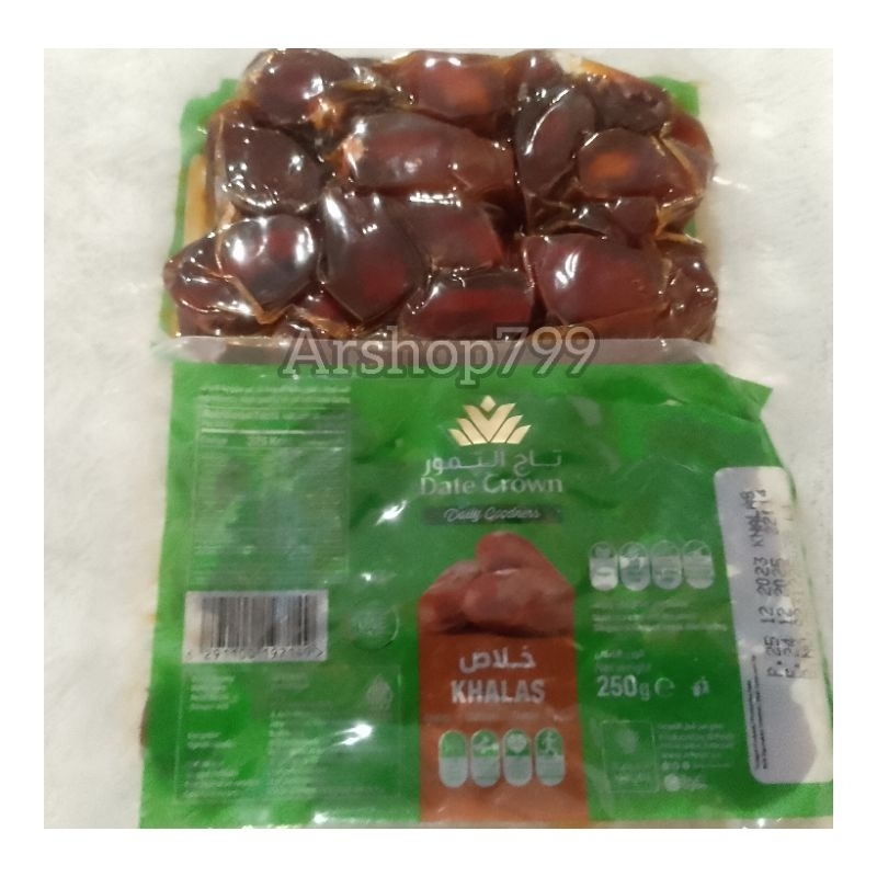 

Kurma basah date crown khalas 250 gr