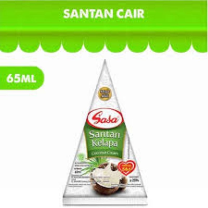 

Sasa santan cair 65ml