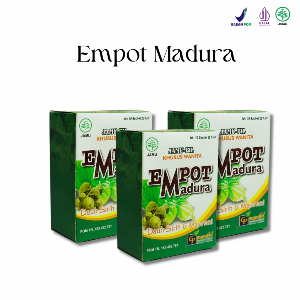 Pil Khusus Wanita Empot Madura Di Jamin Rapet dan Mengatasi Keputihan Resmi BPOM