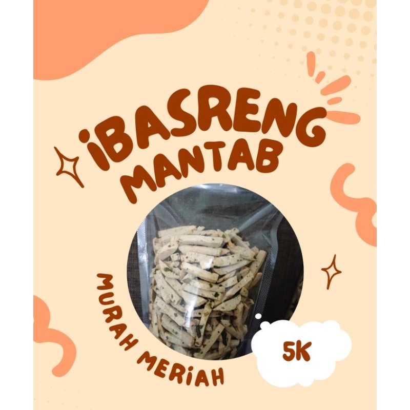 

BASRENG RASA ORIGINAL DAUN JERUK, Basreng murah tapi enak , MINI PACK 45g