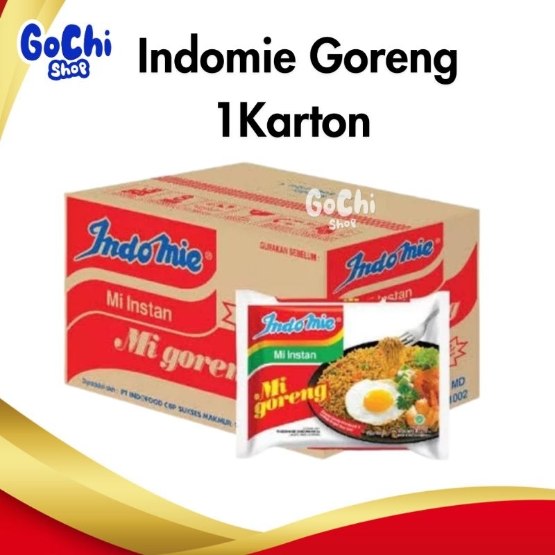 

Kartonan Indomie Goreng (40pcs)