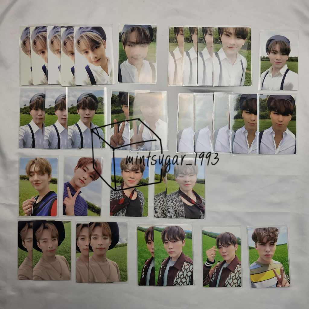 [ INCLUDE PACKING ] OFFICIAL SEVENTEEN AN ODE HOPE VER REGULAR ALBUM PHOTOCARD ( svt pc BERET NON BE