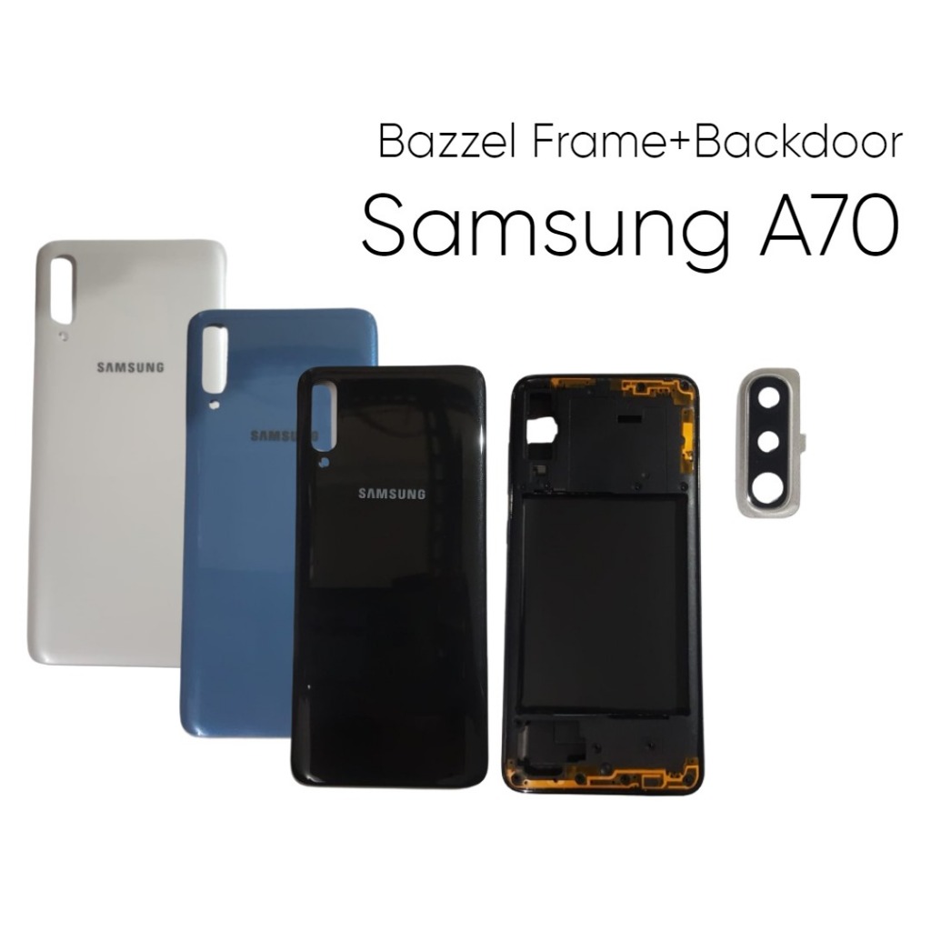 Bezzel Frame + Backdoor Samsung A70 / SM-A705F / SM-A705FN / SM-A705GM / SM-A705MN / SM-A7050 / SM-A