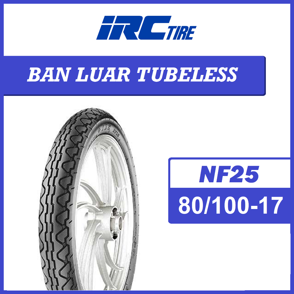 Ban Tubeless 80/100-17 NF25 IRC