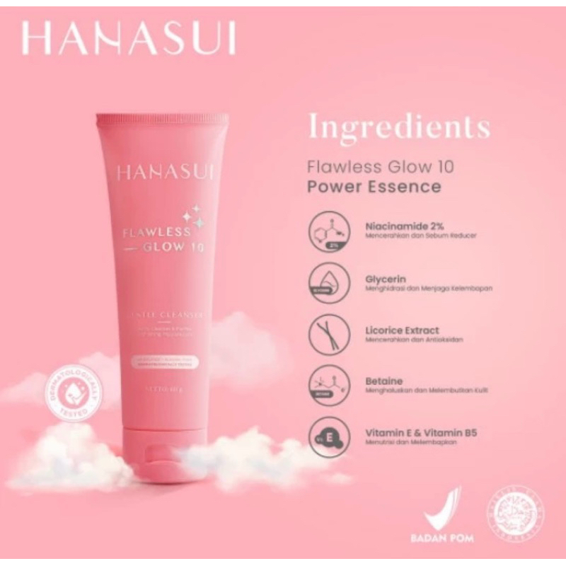 Hanasui Facial Wash Flawless