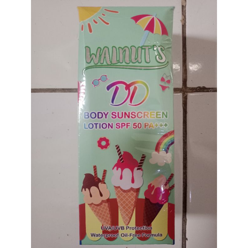 Walnut's DD Body Sunscreen