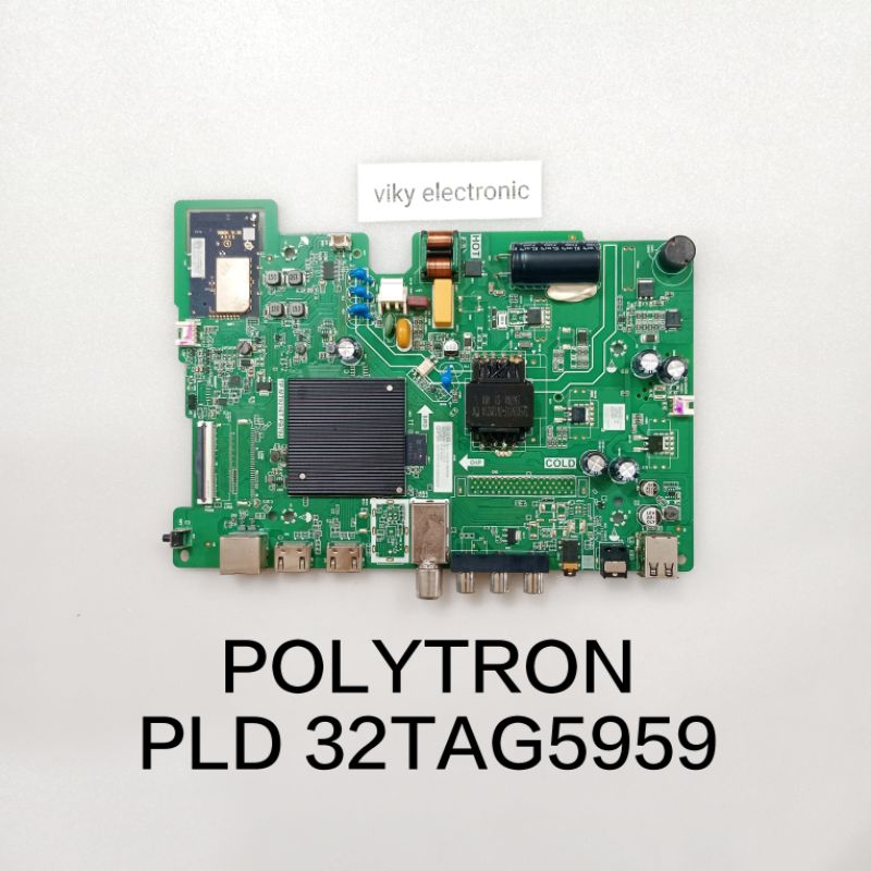 POLYTRON PLD 32TAG5959 mesin tv mb modul mainboard tv POLYTRON PLD32TAG5959