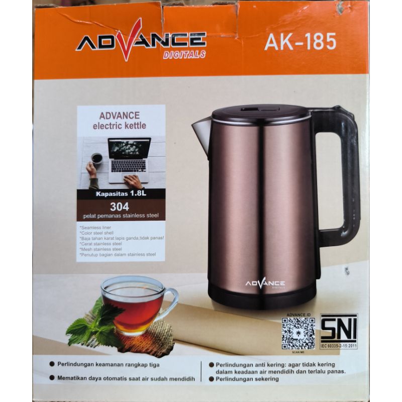 teko listrik advance ak -185 / teko listrik advance 1.8 L