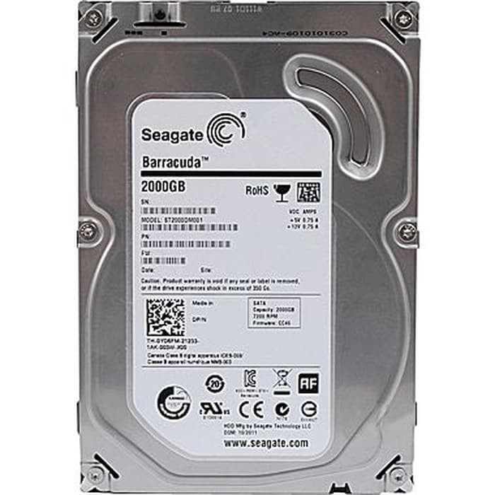 HDD Internal PC 7200 SATA3 - 2TB dell harddisk 2 tb sata