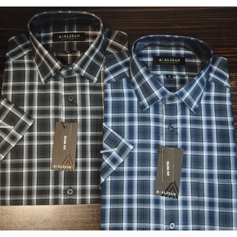 Alisan Motif Kb Kotak Slimfit