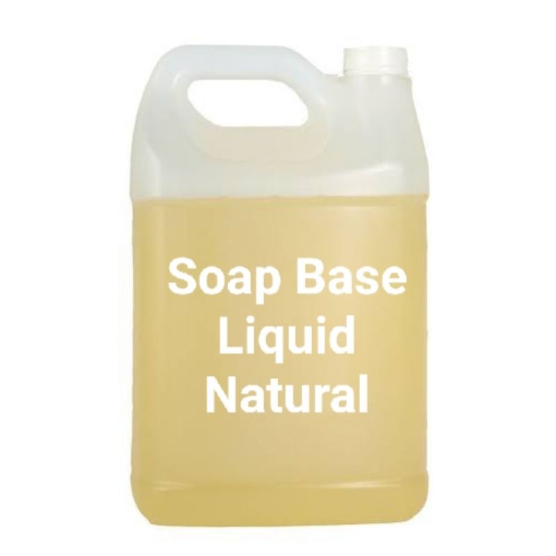 Soap base natural liqui 5 liter / Siap base Castile