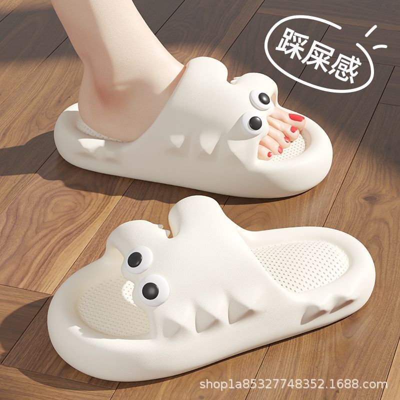 NGZ Sandal Selop Unisex Cute Crocodile 6849 Sendal Rumahan Cewek Cowok Motif Buaya Bahan Karet Tebal