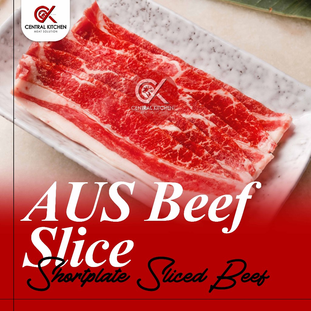 

Shortplate AUS Sliced Slice Beef / Sukiyaki Yakiniku Shabu