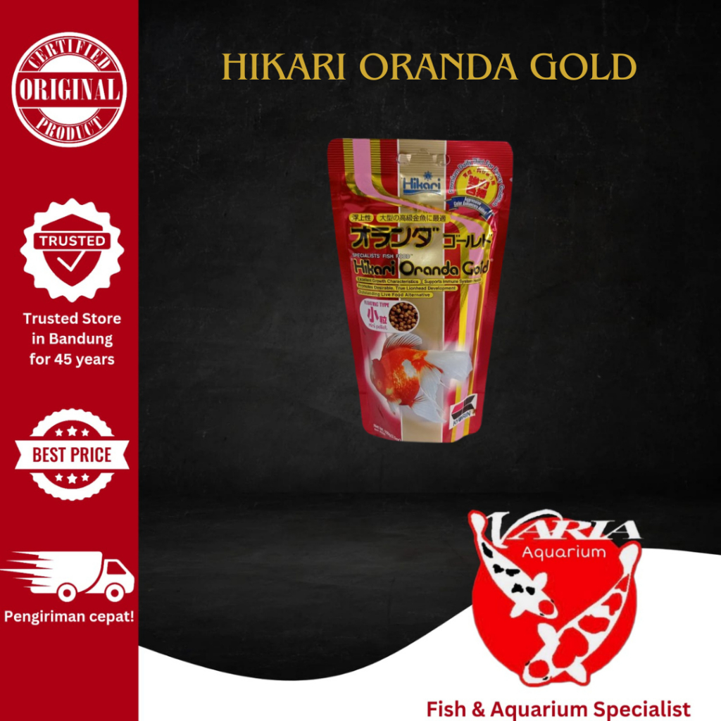 Pakan Ikan Koki Hikari Oranda Gold - Pakan Ikan Hias Import