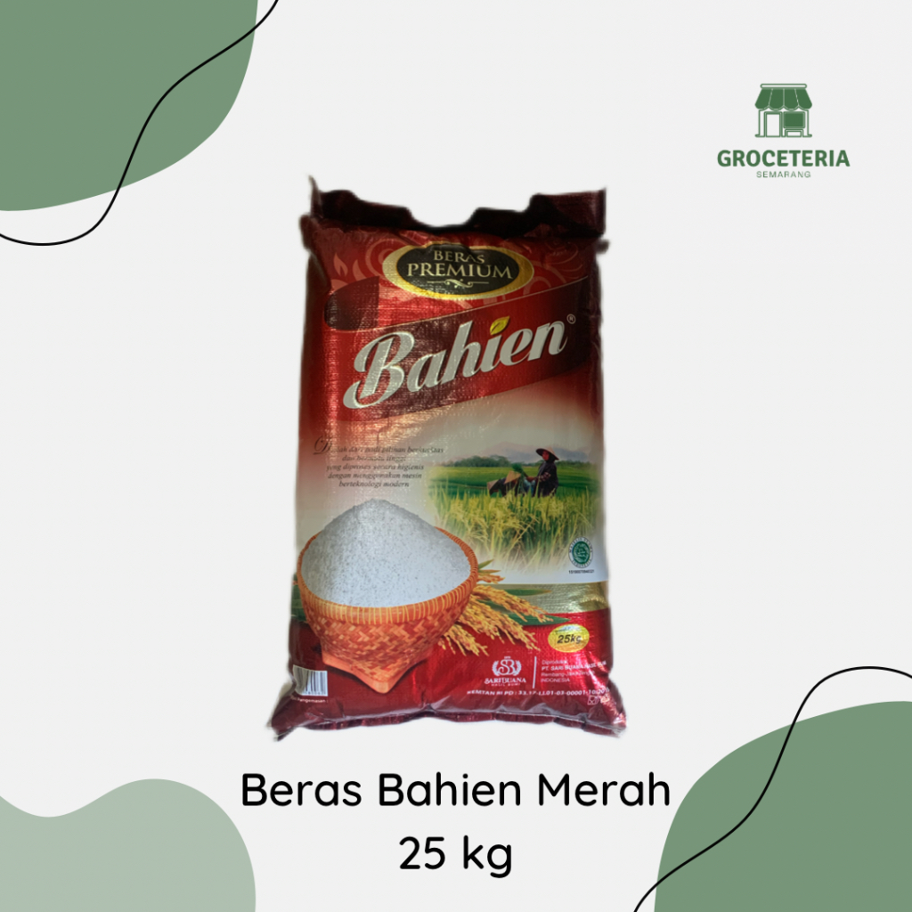 

BERAS PREMIUM BAHIEN MERAH 25KG