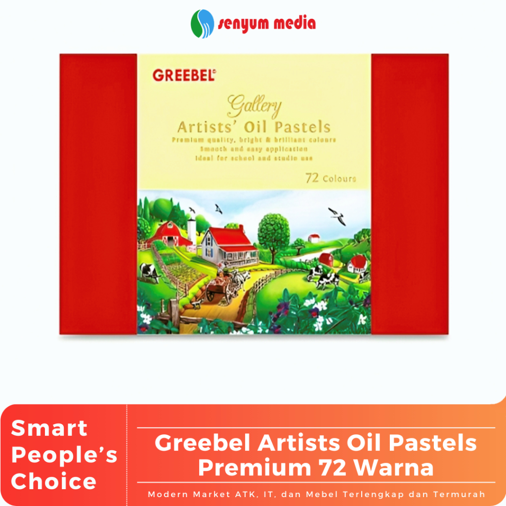 

Greebel Artists Oil Pastels Premium 72 Warna (1 Pcs) (S:PCS)