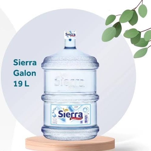 

Sierra Galon Eco Friendly 19L (Galon + Isi)