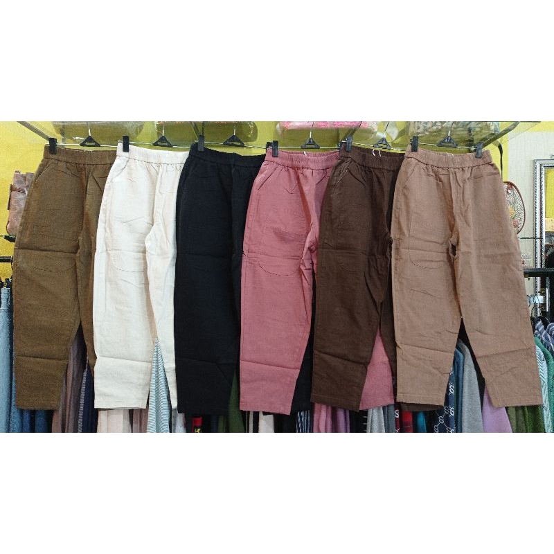 READY NEW ARRIVAL CELANA WANITA POLOS SOFT JEANS CELANA JINLING IMPORT