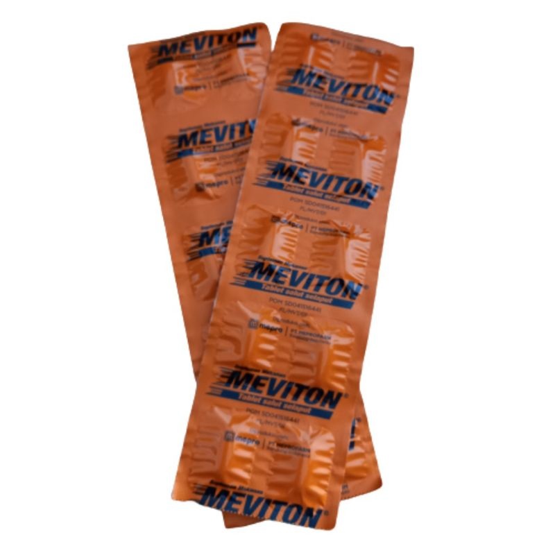 Kedaiari - Meviton Box 100 Tablet Vitamin C 500Mg + Vitamin B