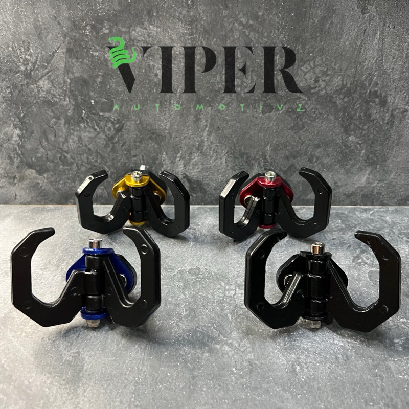 Gantungan Barang 2 Cabang Model Cakar CNC Cantolan Barang 2 Cabang Cakar Universal Sepeda Motor Vari