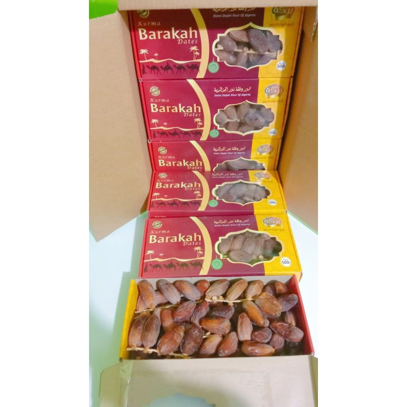 

Kurma Deglet Noor Tangkai Al Barakah 1 Dus (12 x 500 gram)