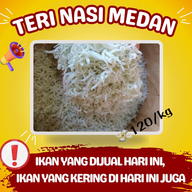 

Ikan Teri Nasi Medan Batubara