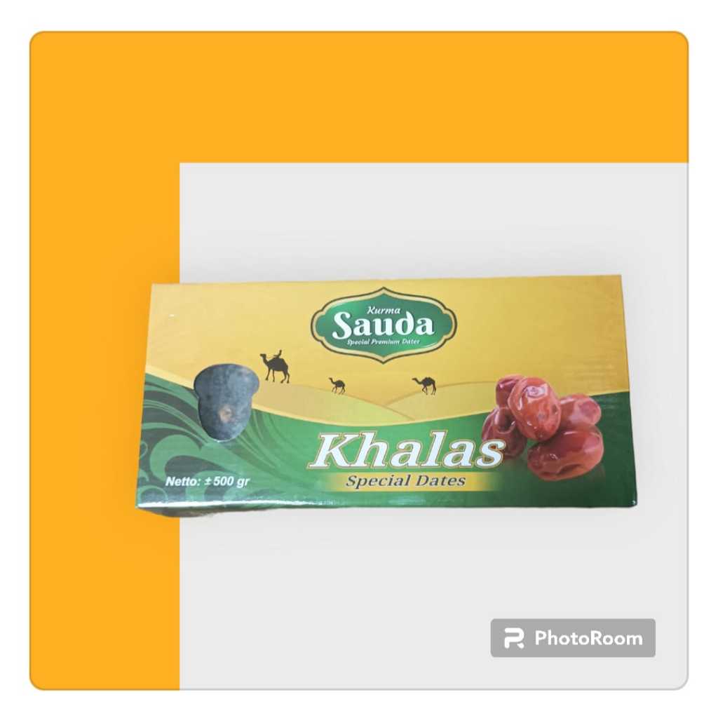 

Kurma Premium Khalas Kholas Sauda 500gr Original enak dan lembut