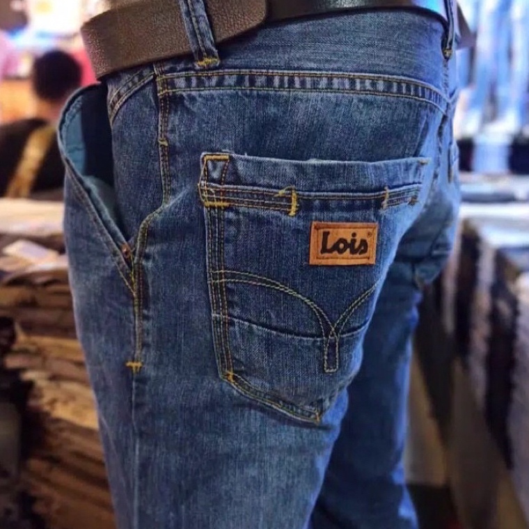 ART B7F Celana Jeans Lois Original Pria jumbo 3944 Panjang Terbaru  Jins Lois Cowok Asli 1 Premium