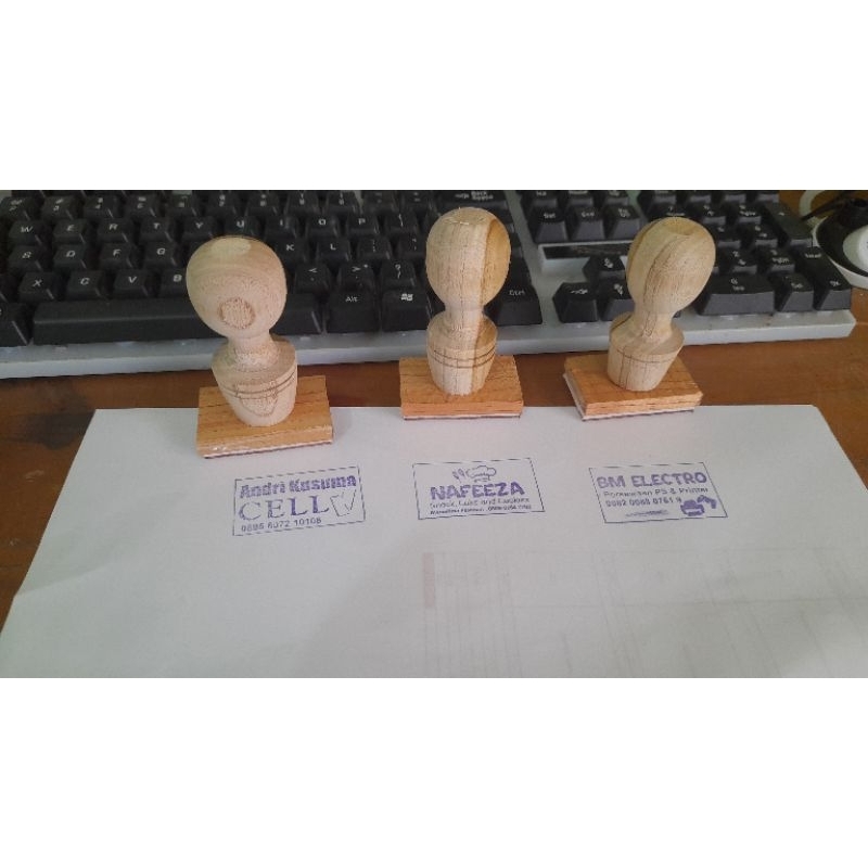 

stempel kayu