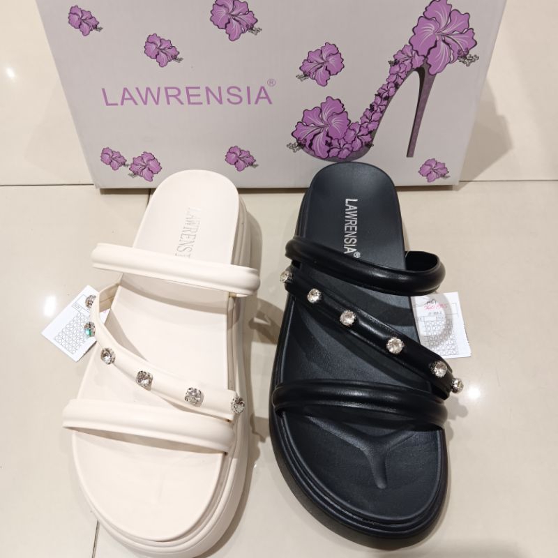 Lawrensia sandal wedges wanita