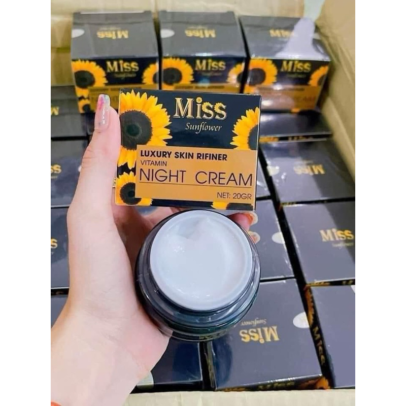 MISS SUNFLOWER VITAMIN NIGHT CREAM