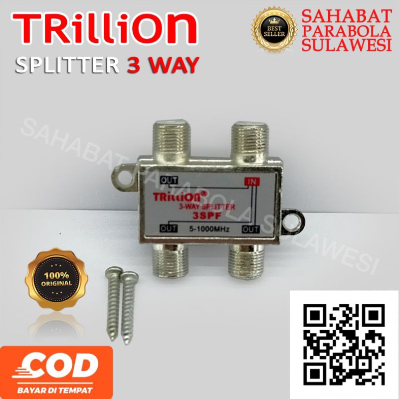 SPLITTER TRILLION 3 WAY