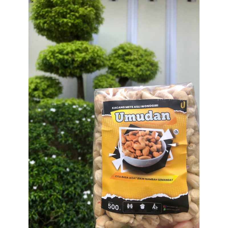 

UMUDAN Kacang Mete Mentah 500 Gram (0,5 KG)