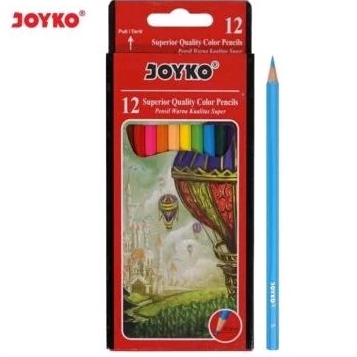 

Pensil Warna JOYKO CP-100 12 warna Panjang