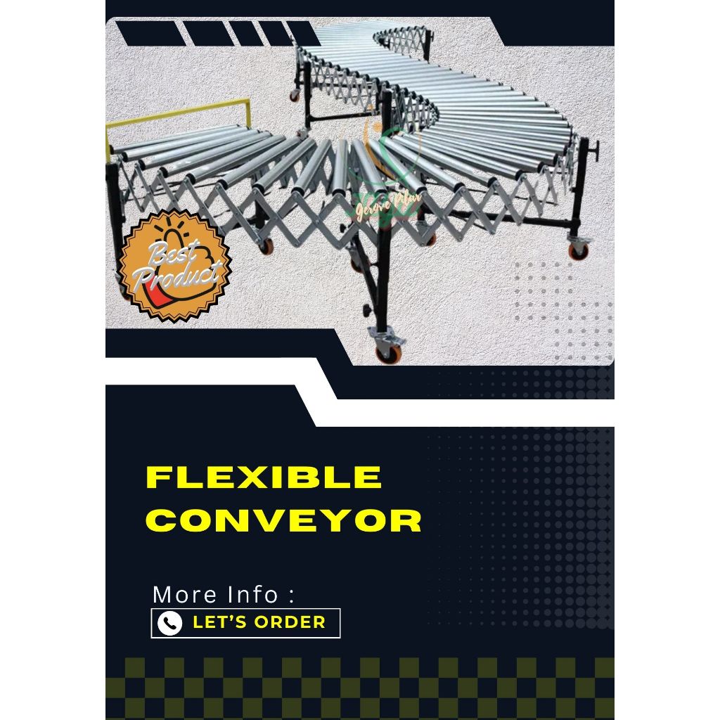 Flexible Conveyor - Roller Conveyor - Gravity conveyor