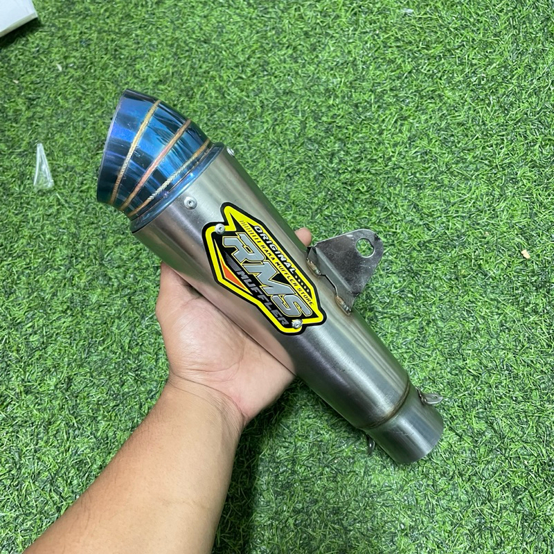 SLINCER KNALPOT RMS MUFFLER KEONG JUMBO BLUE SARANGAN SEPEREMPAT ENGKER POLL INLET 50