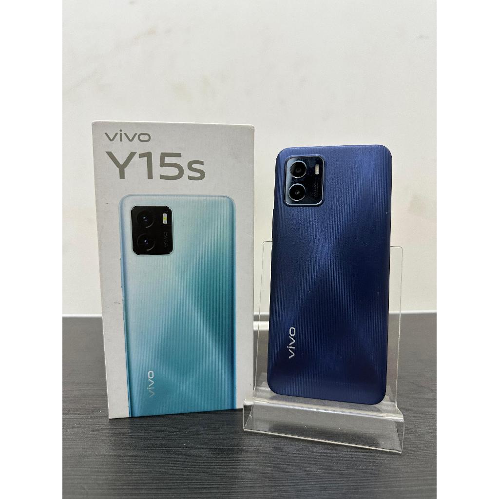 Vivo Y15s 3/64gb Second Fullset Resmi HP Bekas Bergaransi