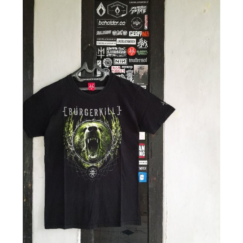 T-Shirt BURGERKILL - Live At BANDUNG BERISIK 2013 (Likeblackmerch)