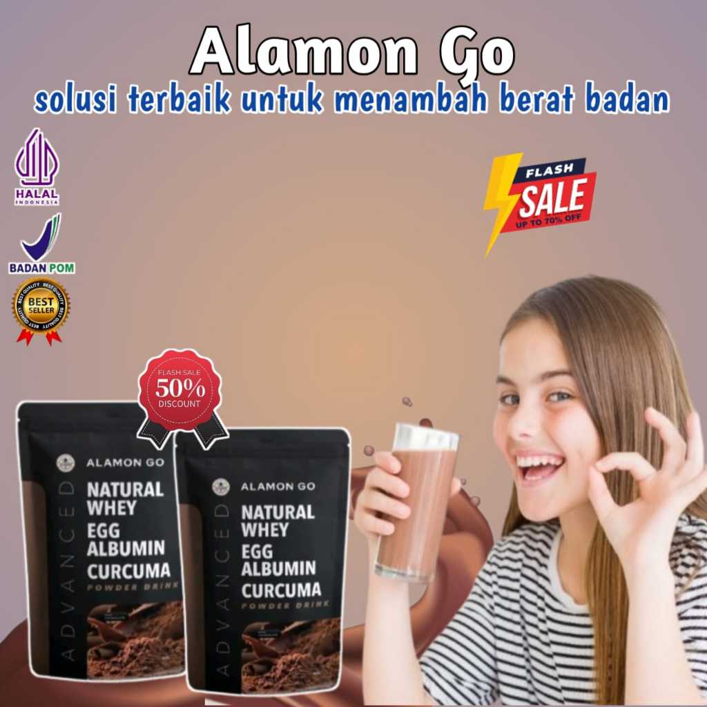 

Promo Awal Bulan ini Penambah Berat Badan Alamon GO Natural Whey Susu Penambah Berat Badan Penggemuk dan Penambah Nafsu Makan Testimoni langsung dari customer