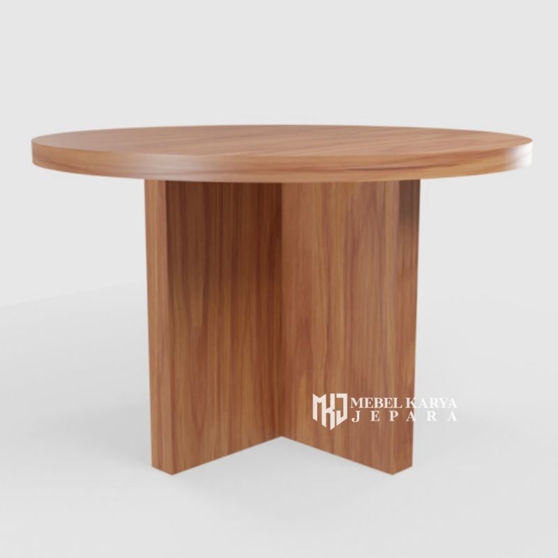 Meja Tamu Kayu Trembesi Modern